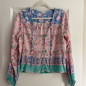 Floral Billabong top, great condition, size small